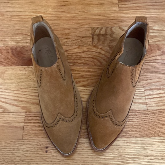 Madewell Grayson Brogue Chelsea Boots - Picture 11 of 13